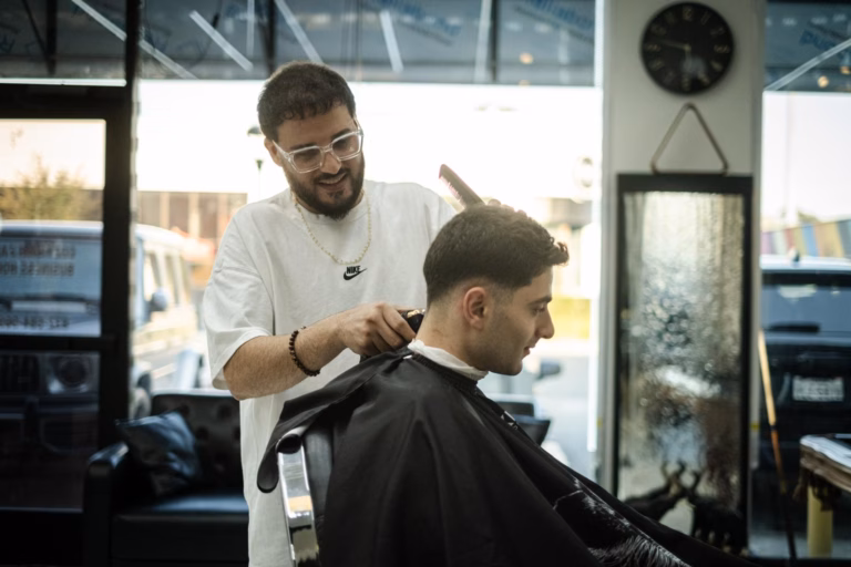 cozy Barbershop Bestbarbernear 768x512